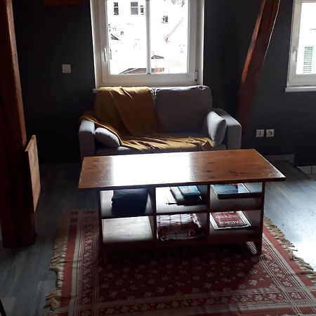 Ferienwohnung Au-Dessus Des Toits Plein Centre Avec Vue Sur Les Vignes Barr Exterior foto