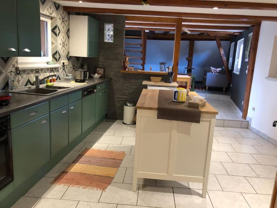 Ferienwohnung Au-Dessus Des Toits Plein Centre Avec Vue Sur Les Vignes Barr Exterior foto